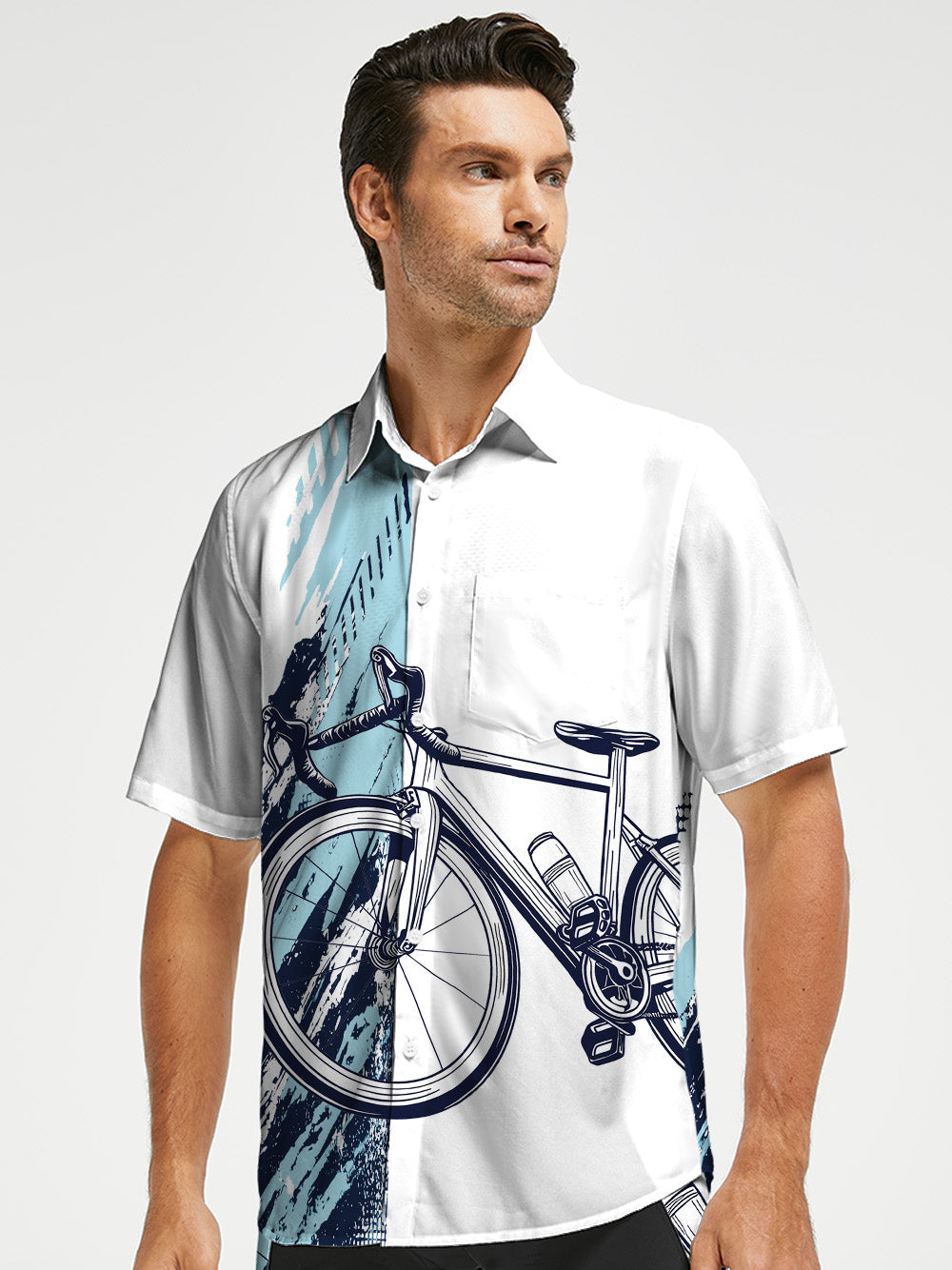Orionride Wild Bike Zipper Pockets Ultra Lightweight Short Sleeves Gravel Shirt