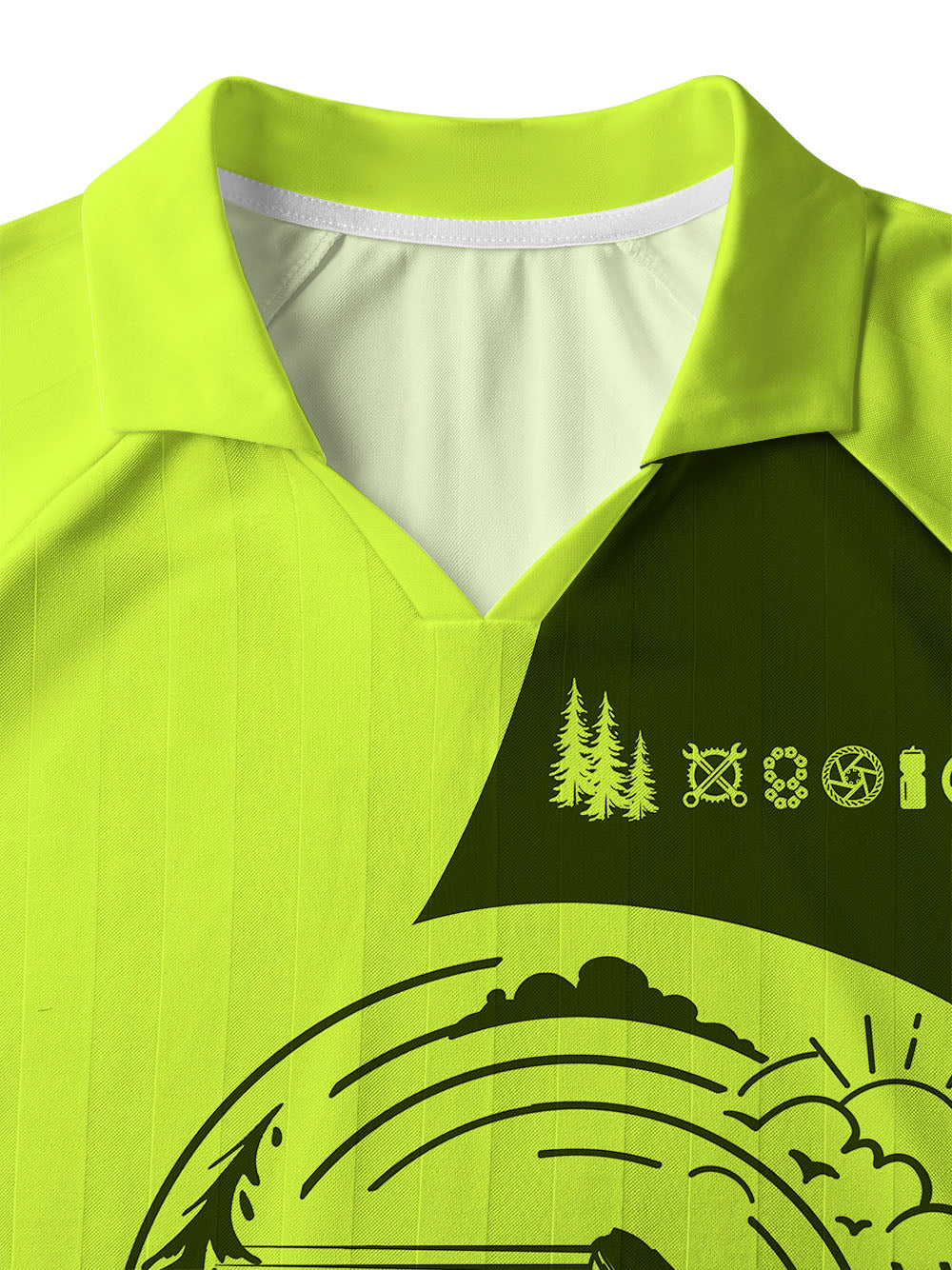 Orionride Adventurous Spirit Collar Mesh Jersey
