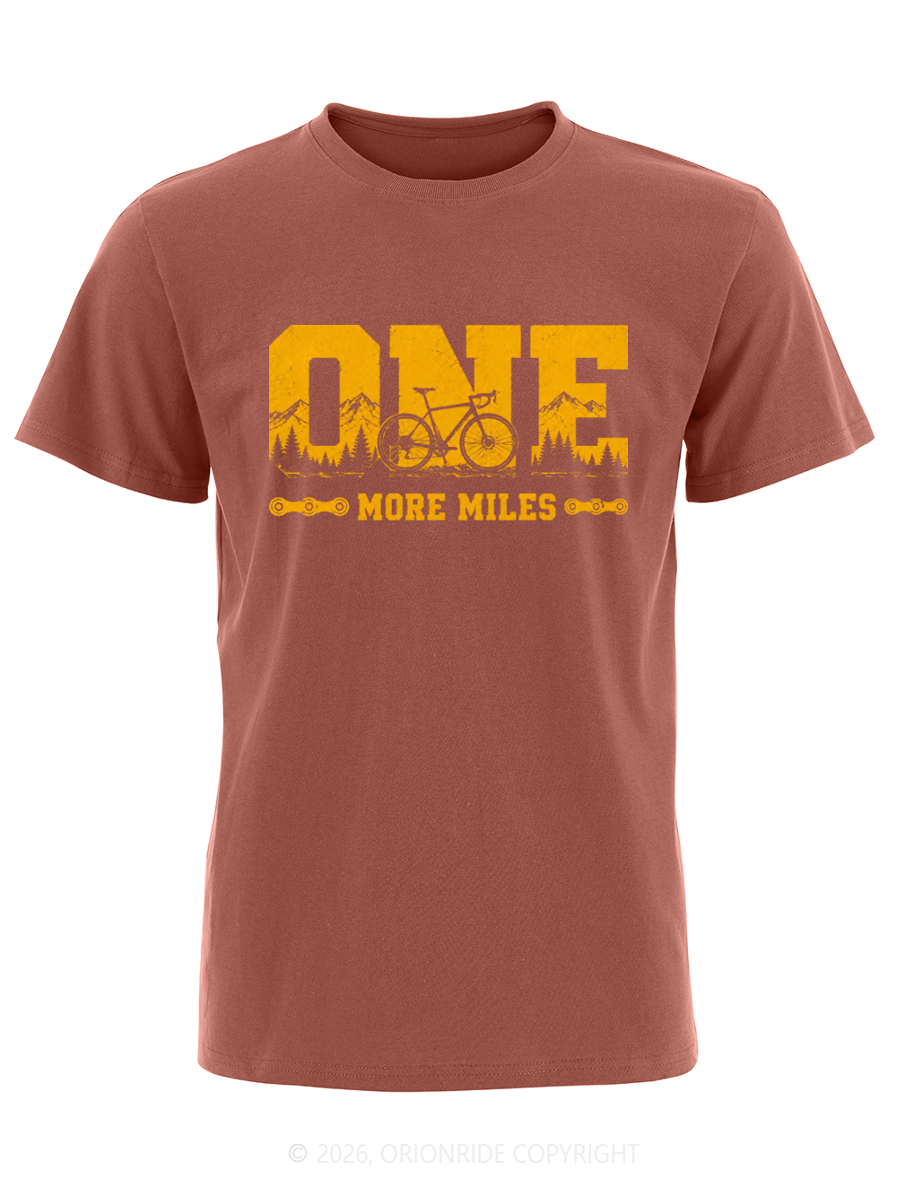 Orionride Letter Ride Short Sleeves Bike T-Shirt