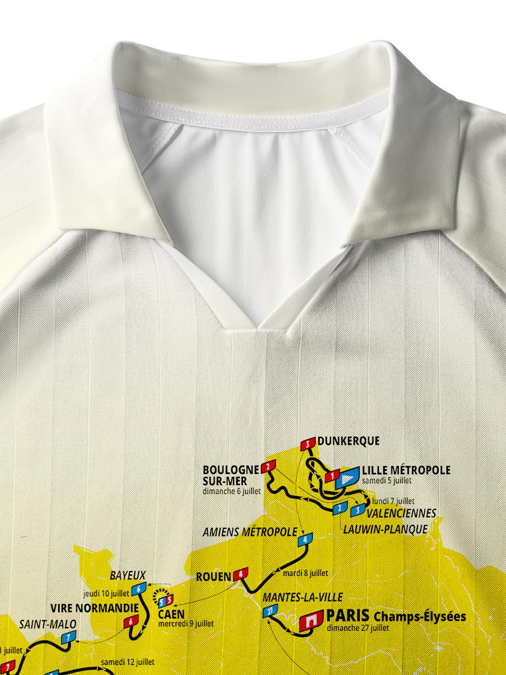 Orionride Race Route Collar Mesh Jersey