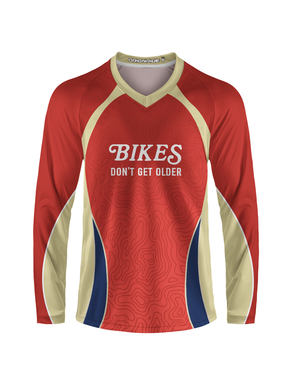Orionride Don't Get Older Long Sleeve Downhill Jersey