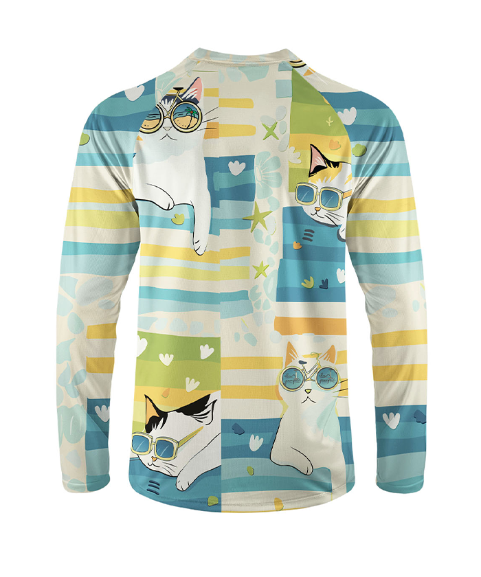 Orionride Four Cats Long Sleeve Downhill Jersey