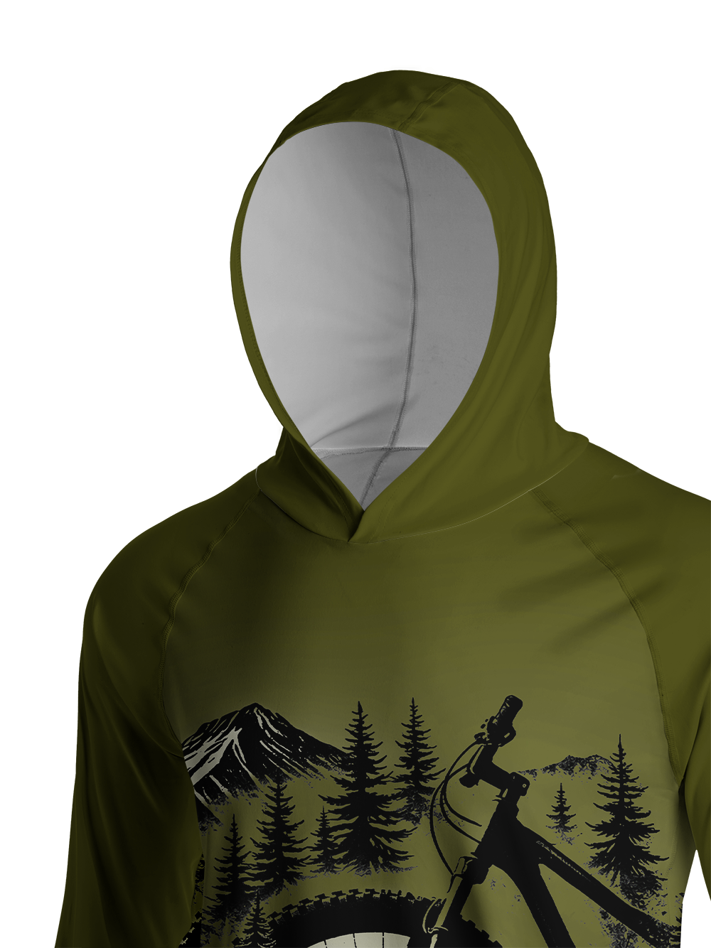 Orionride An Imaginary Adventure Long Sleeve Cycling Hoodie Shirt