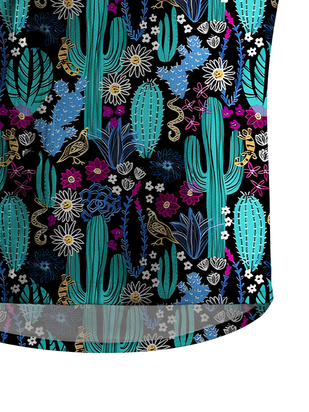 Orionride Spiral Flower Gear Men's Stretchy Breathable Long Sleeve Gravel Shirt