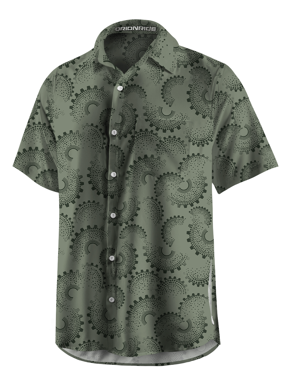 Orionride Concentric Gears Zipper Pockets Ultra Lightweight Short Sleeves Gravel Shirt