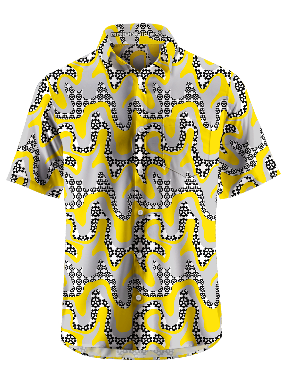 Orionride Gear Flow Zipper Pockets Ultra Lightweight Short Sleeves Gravel Shirt