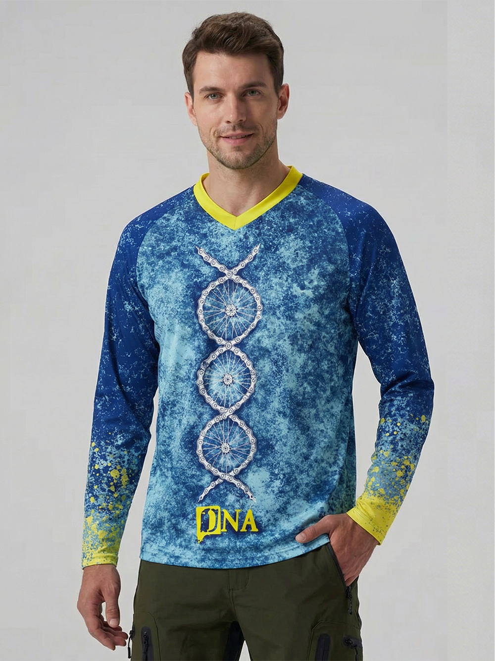 Orionride DNA Chain Long Sleeve Downhill Jersey