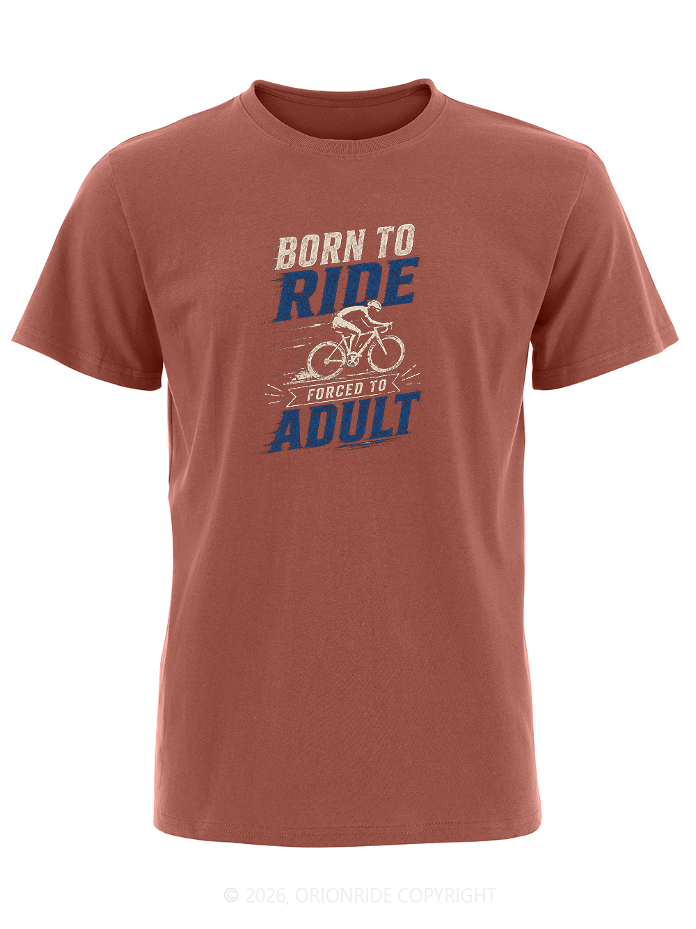 Orionride Forced To Adult Short Sleeves Bike T-Shirt