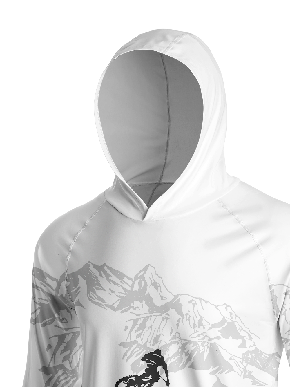 Orionride Hill Racing Long Sleeve Cycling Hoodie Shirt