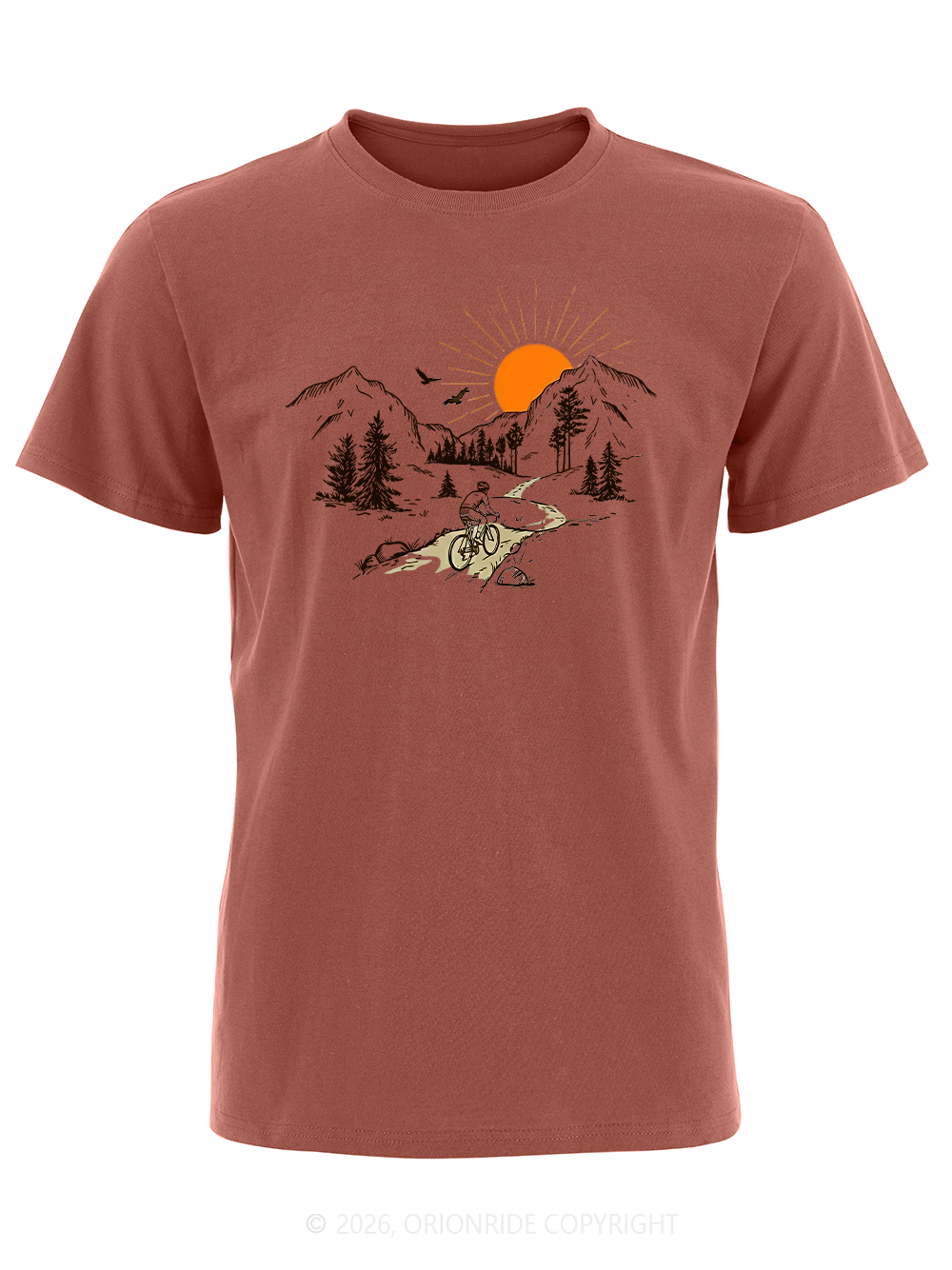 Orionride Mountain and Wilderness Trip Short Sleeves Bike T-Shirt