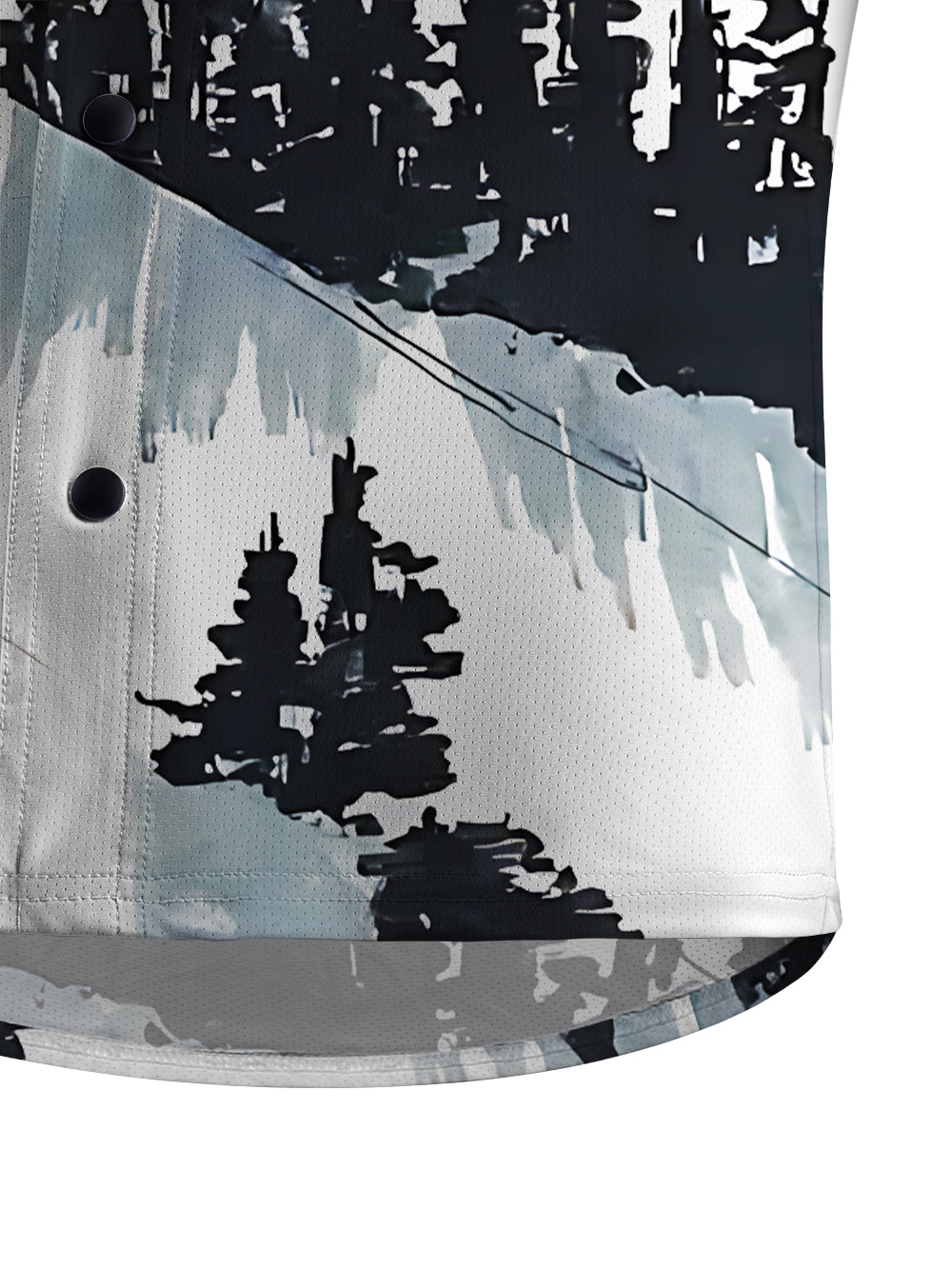 Orionride Snow Mountain Men's Stretchy Breathable Long Sleeve Gravel Shirt