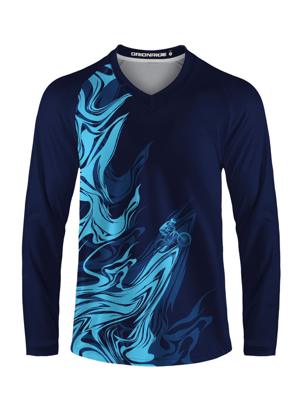 Orionride Water Ripples Long Sleeve Downhill Jersey