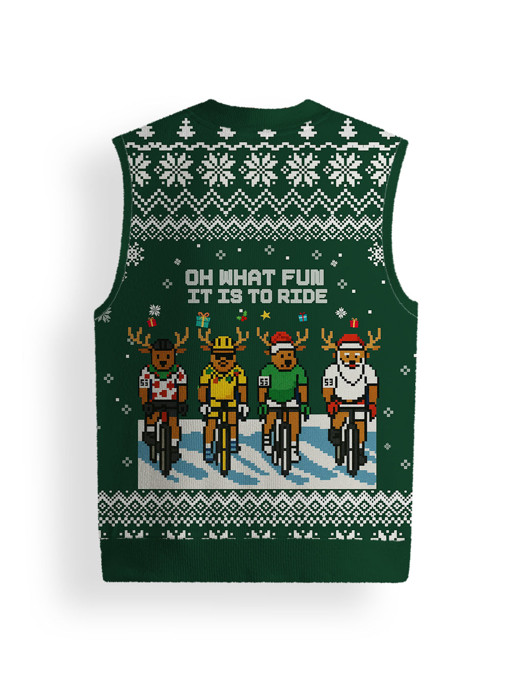 Orionride Christmas Reindeer Sweater Vest