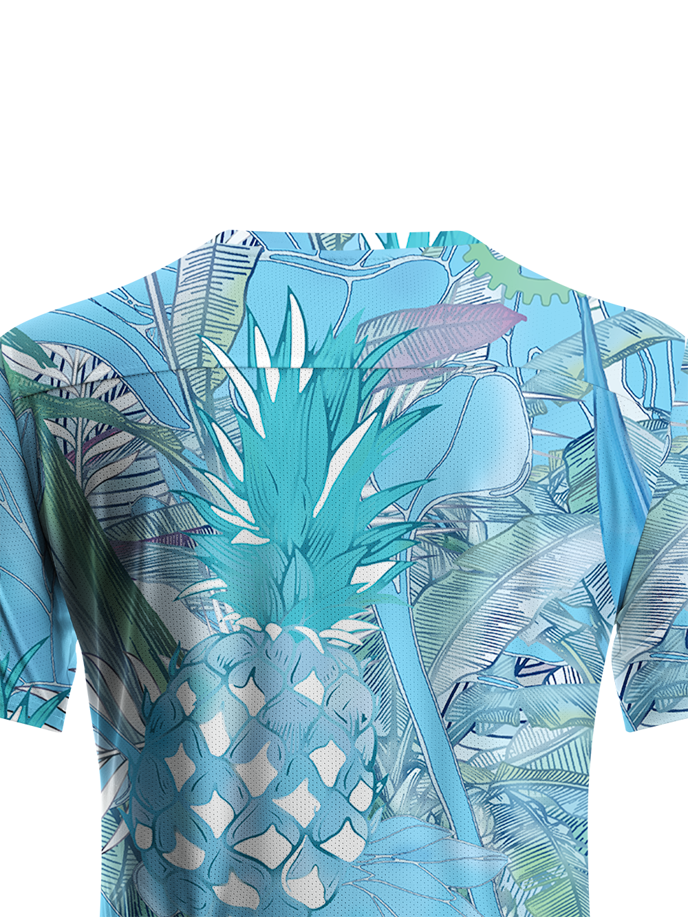 Orionride Tropical Pineapple Women's Breathable Short Sleeve T-shirt