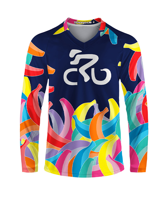 Orionride Champion Banana Long Sleeve Downhill Jersey