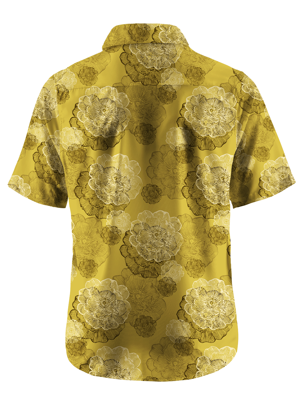 Orionride Monochrome Petal Zipper Pockets Ultra Lightweight Short Sleeves Gravel Shirt