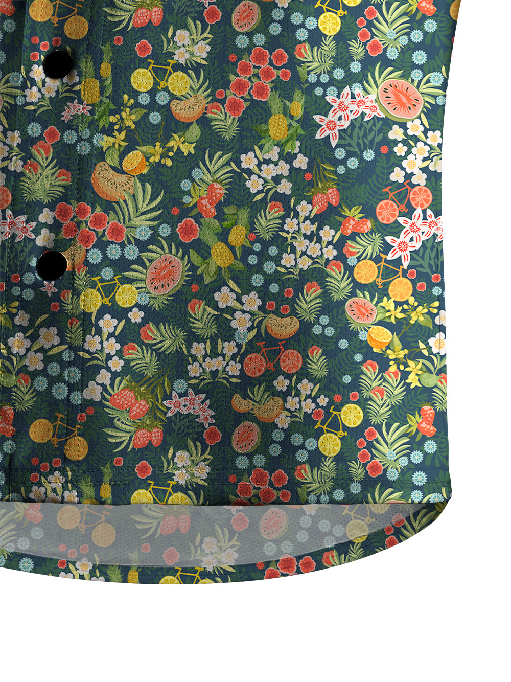 Orionride Juicy Fruit Men's Stretchy Breathable Long Sleeve Gravel Shirt