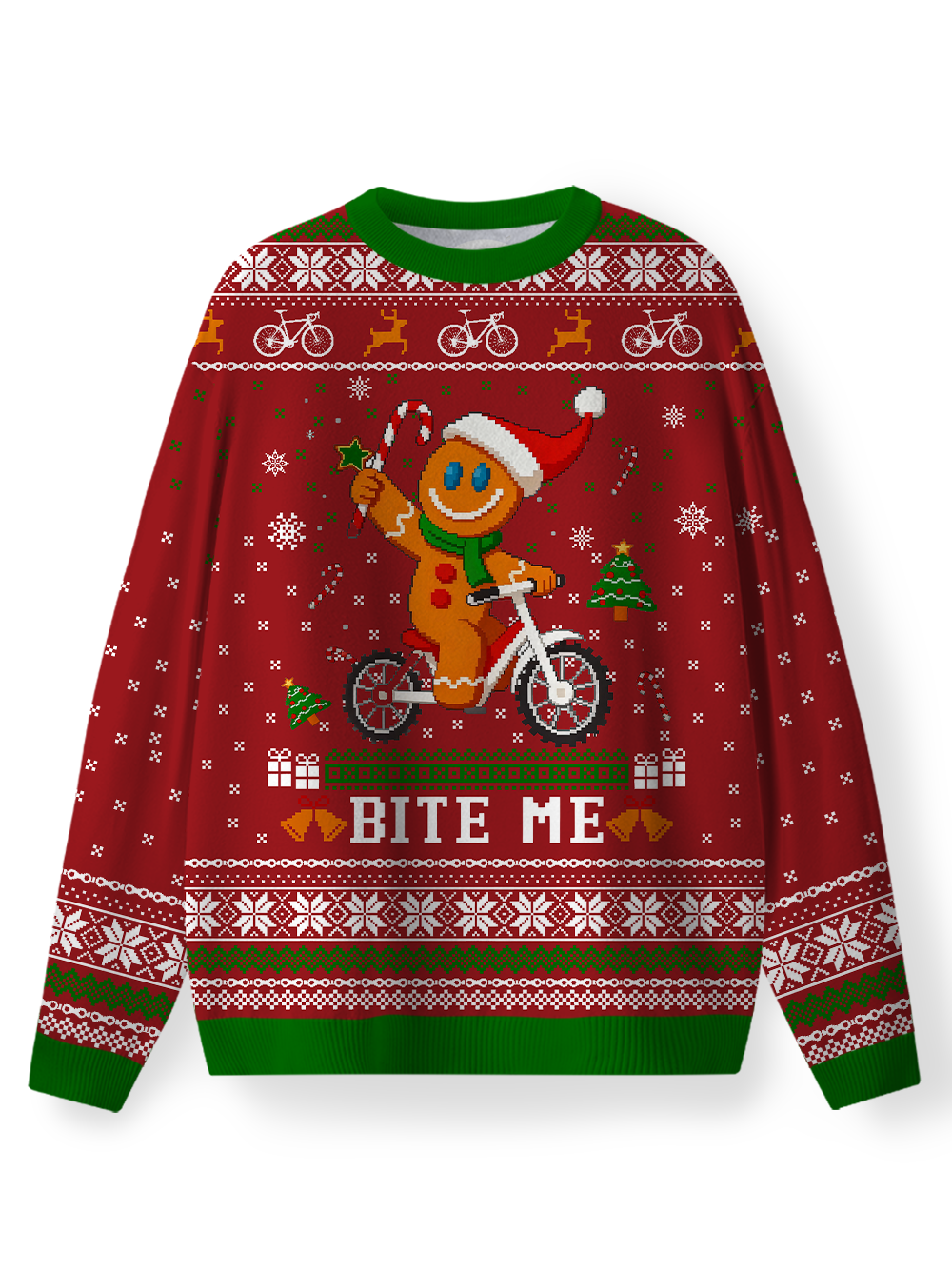 Orionride Happy Gingerbread Man Women's Sweaters