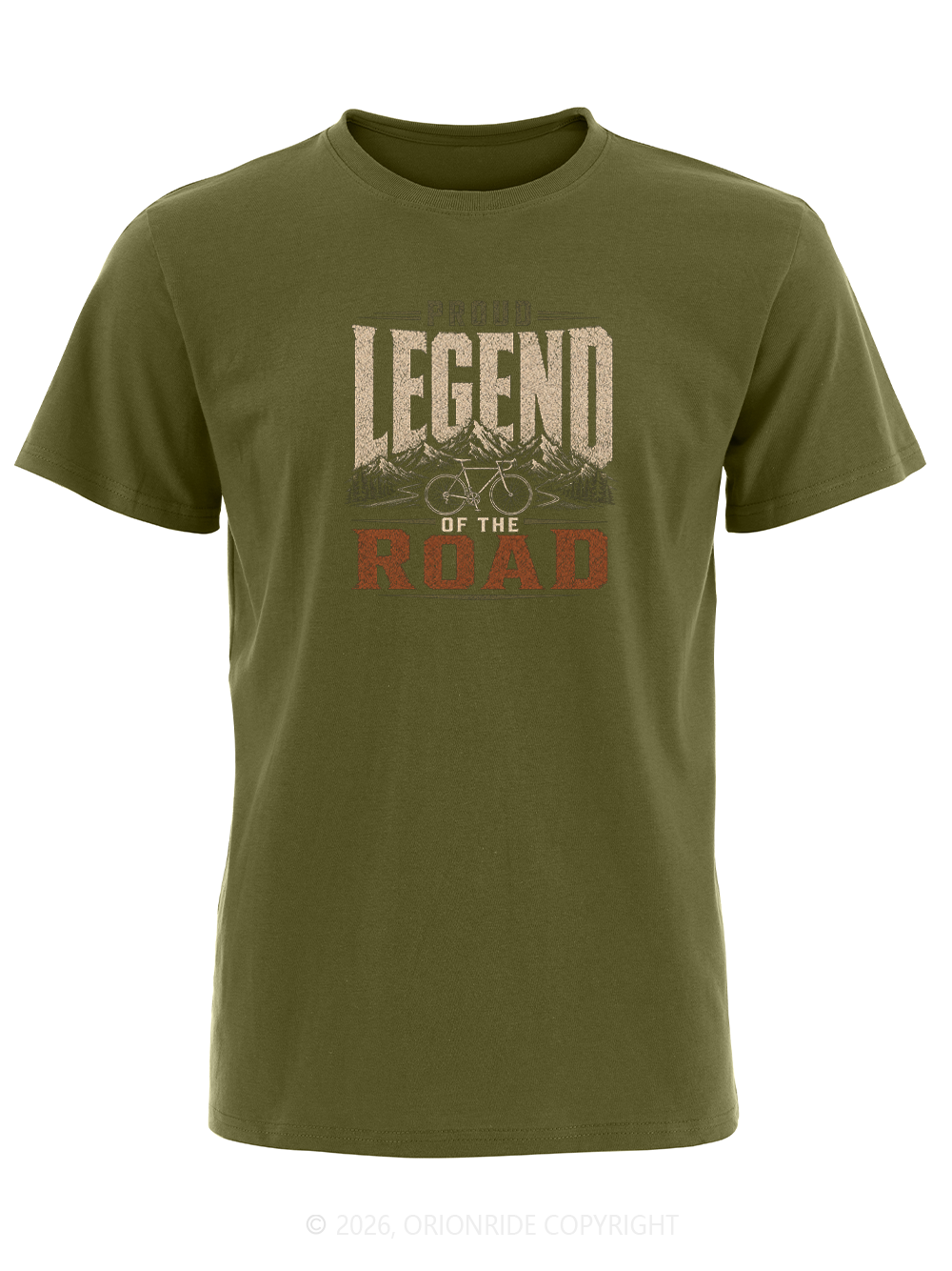 Orionride Mountain Legend Short Sleeves Bike T-Shirt