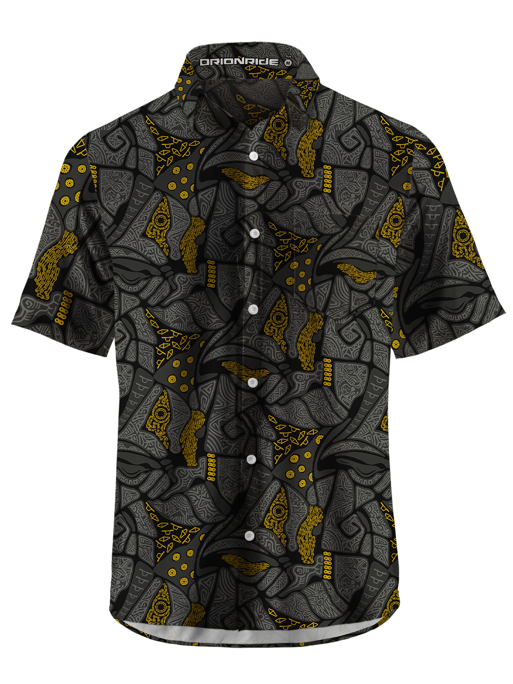 Orionride Spiral Chain Zipper Pockets Ultra Lightweight Short Sleeves Gravel Shirt