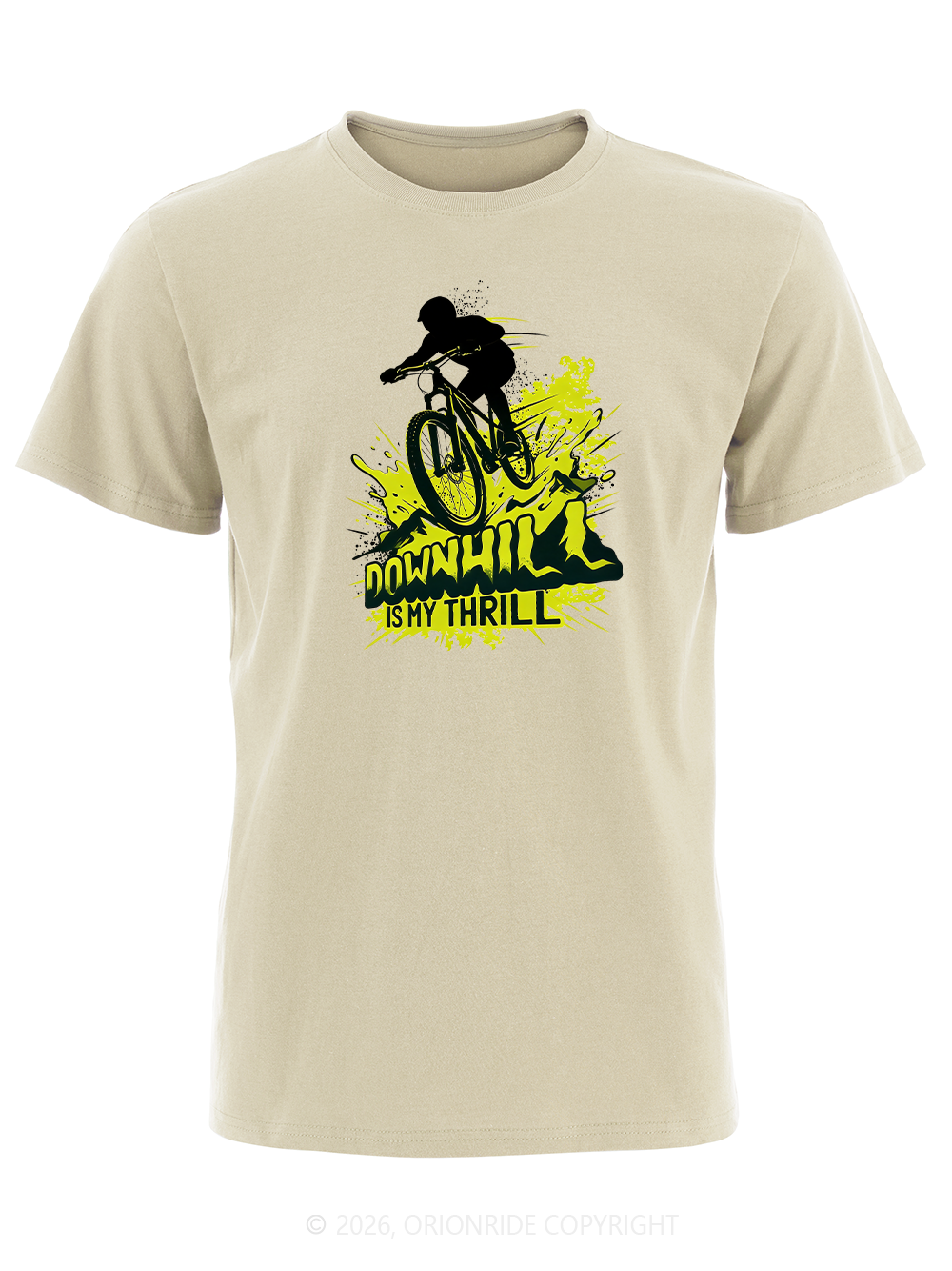Orionride Downhill Is My Thrill Short Sleeves Bike T-Shirt