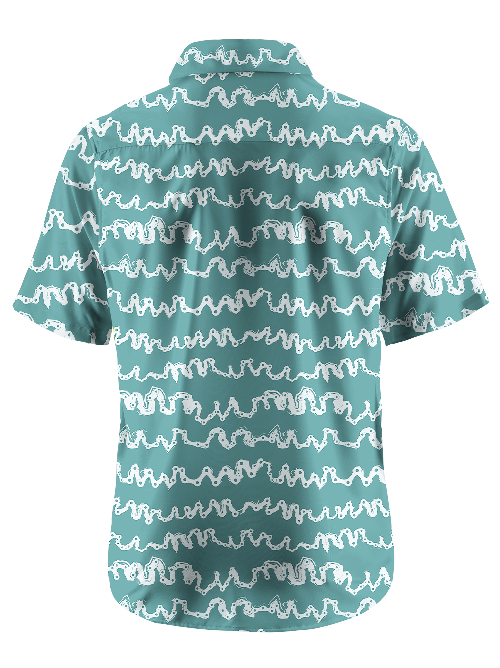 Orionride Chain Wave Ultra Lightweight Short Sleeves Hawaiian shirt