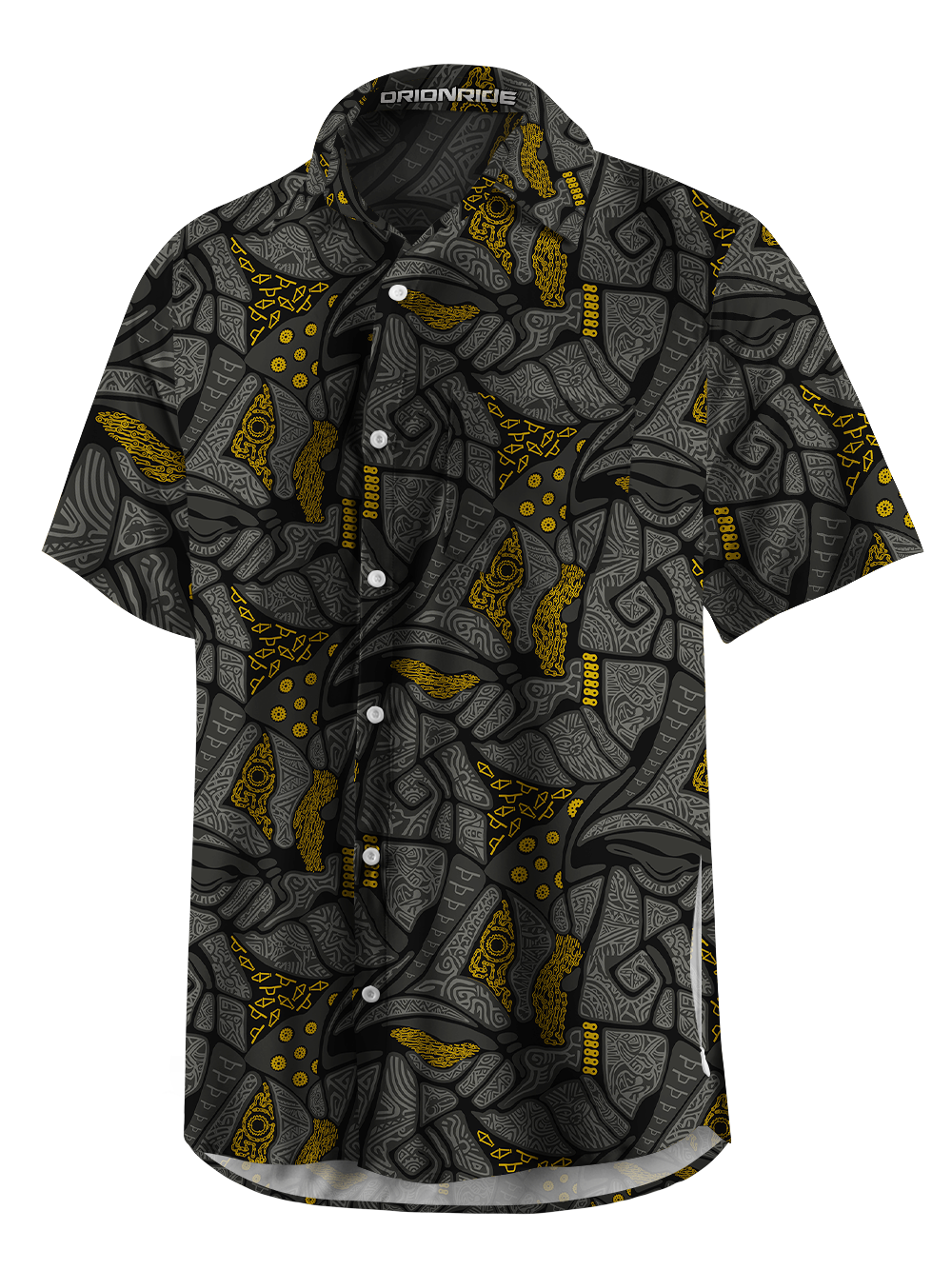Orionride Spiral Chain Zipper Pockets Ultra Lightweight Short Sleeves Gravel Shirt