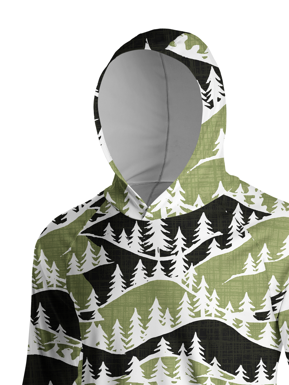 Orionride Forest Ride Long Sleeve Cycling Hoodie Shirt