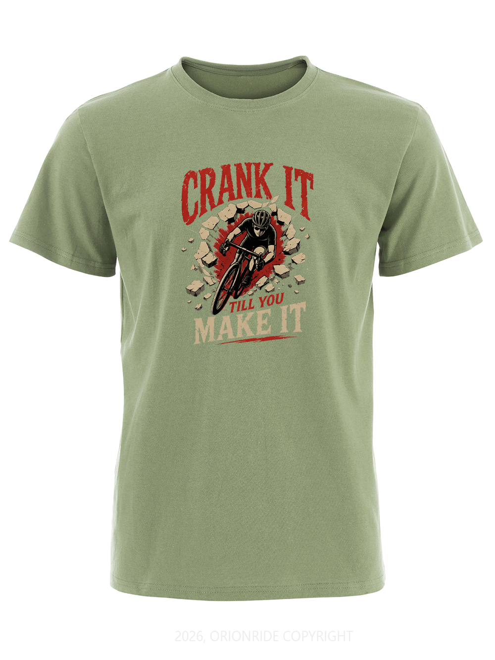 Orionride Crank It Short Sleeves Bike T-Shirt