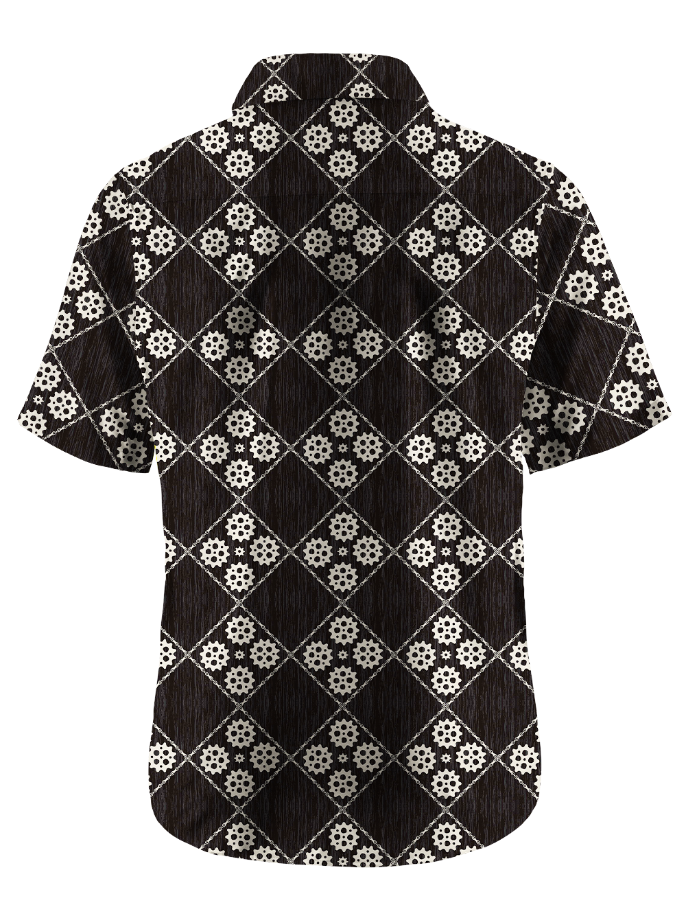 Orionride Rhombic Gear Zipper Pockets Ultra Lightweight Short Sleeves Gravel Shirt