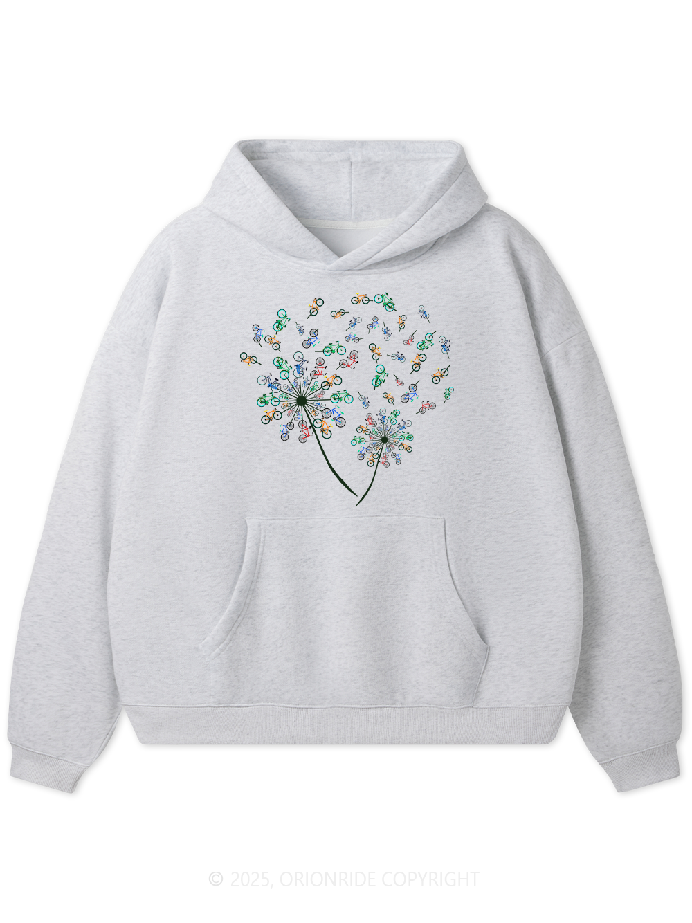 Orionride Dandelion Women's Fleece Hoodie