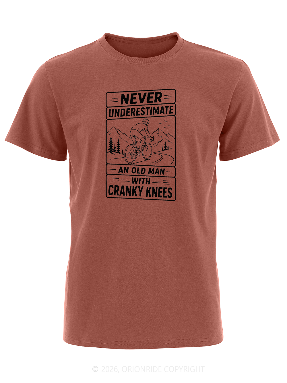 Orionride Cranky Knees Short Sleeves Bike T-Shirt