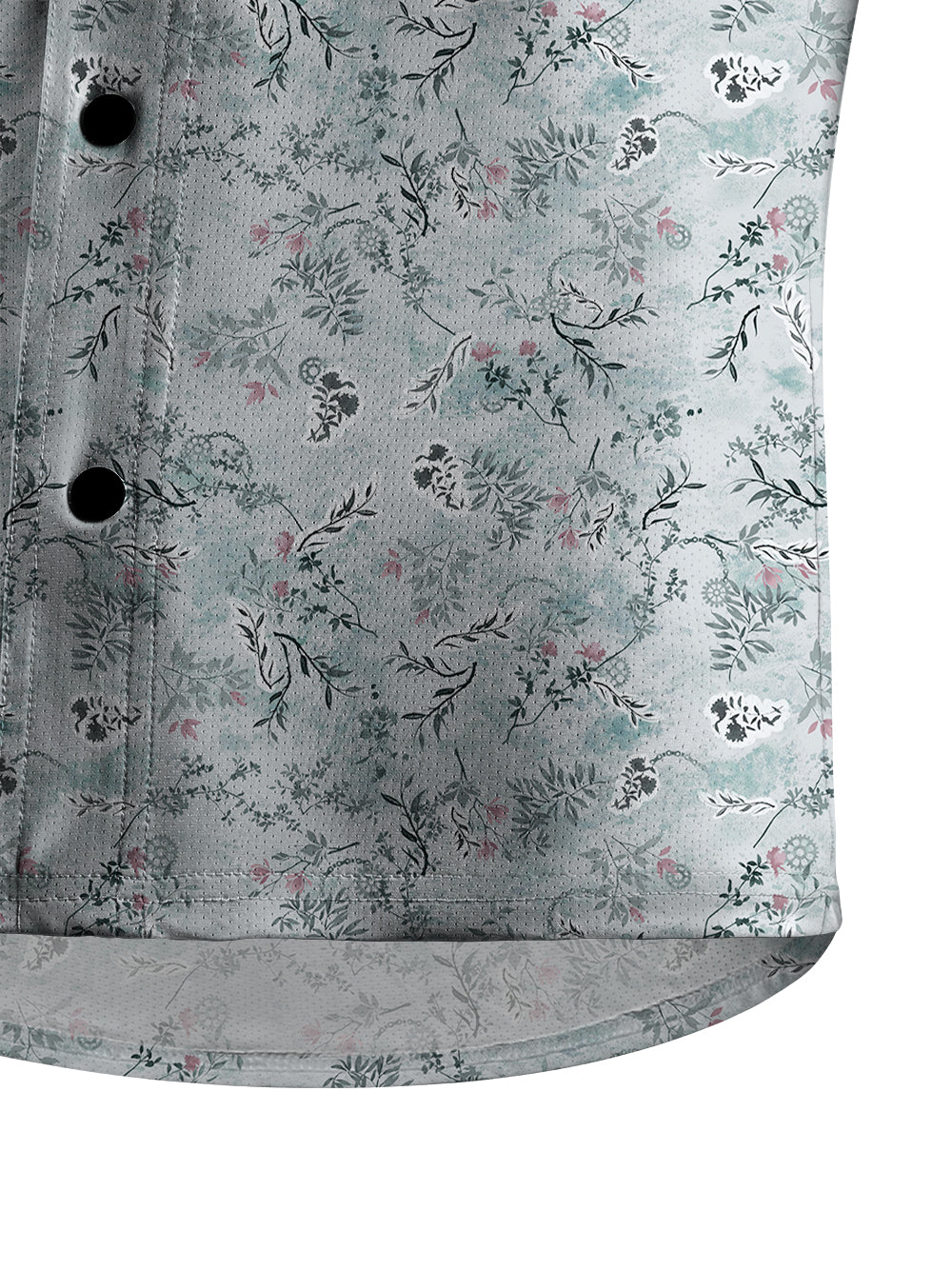 Orionride Whispering Leaves Men's Stretchy Breathable Long Sleeve Gravel Shirt