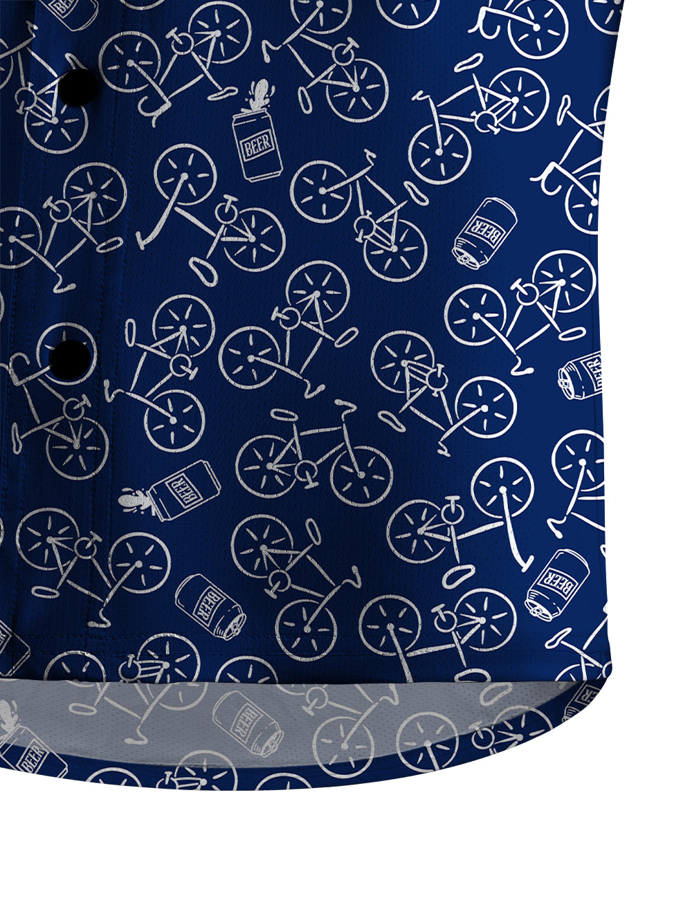 Orionride Beer Bike Men's Stretchy Breathable Long Sleeve Gravel Shirt