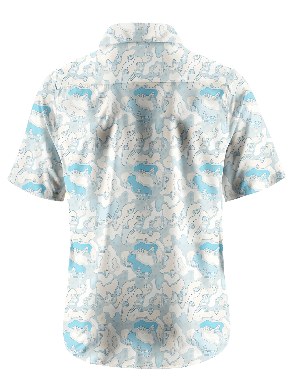 Orionride Geographic Blocks Zipper Pockets Ultra Lightweight Short Sleeves Gravel Shirt