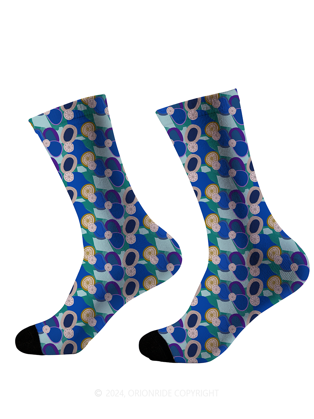 Orionride Art Wheel Cycling Socks