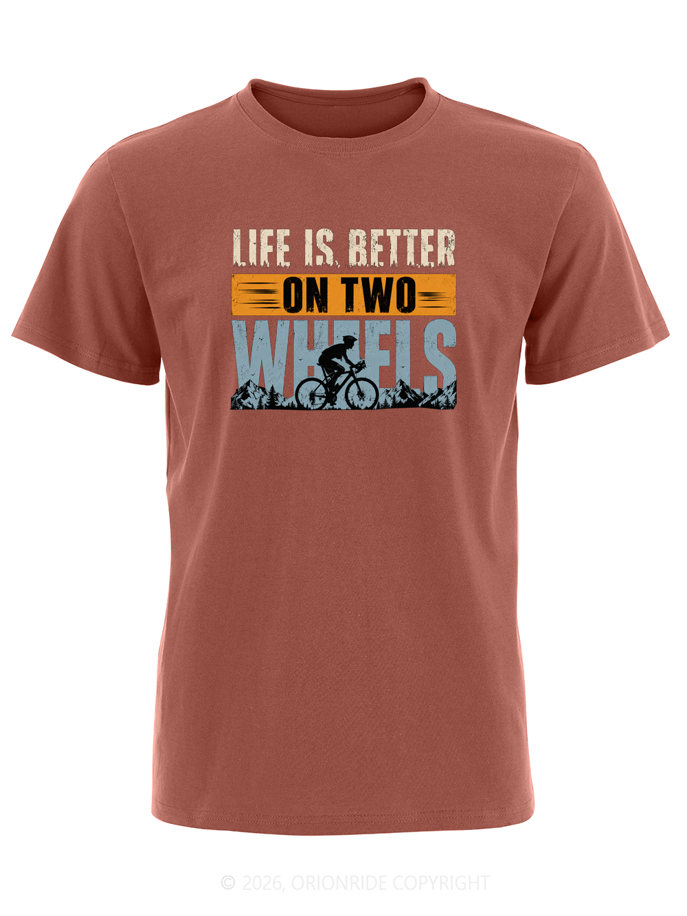 Orionride Two Wheel Soul Short Sleeves Bike T-Shirt