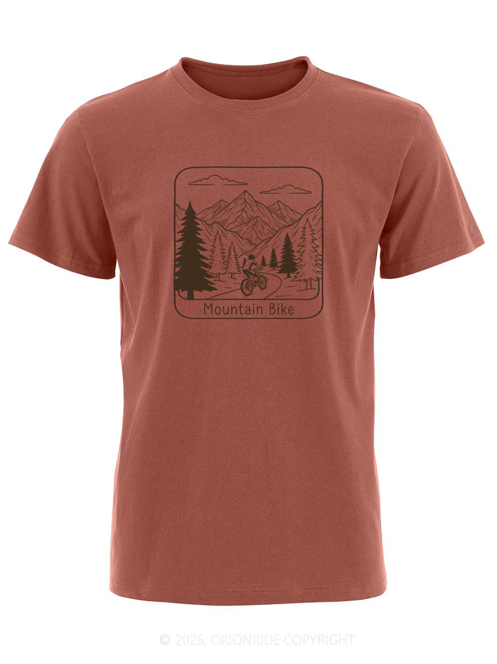 Orionride Undulating Peaks Short Sleeves Bike T-Shirt
