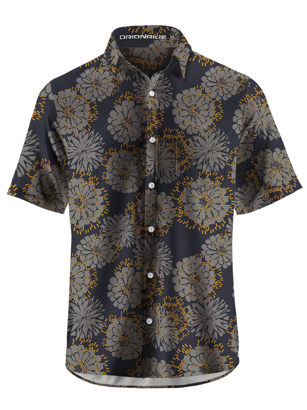 Orionride Petal Edges Zipper Pockets Ultra Lightweight Short Sleeves Gravel Shirt