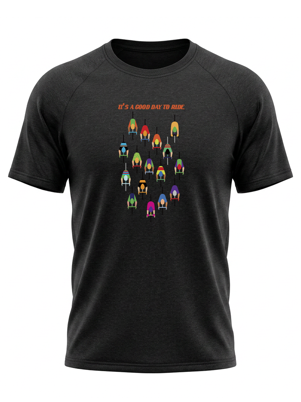 Orionride Good Day to Ride Short Sleeves Quick-Dry Training T-Shirt