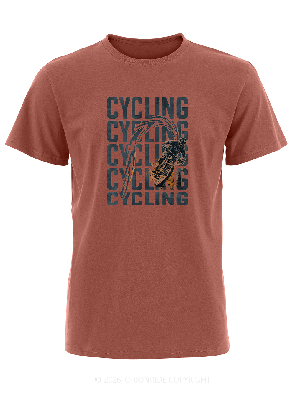 Orionride Mountain Bike Rider Short Sleeves Bike T-Shirt