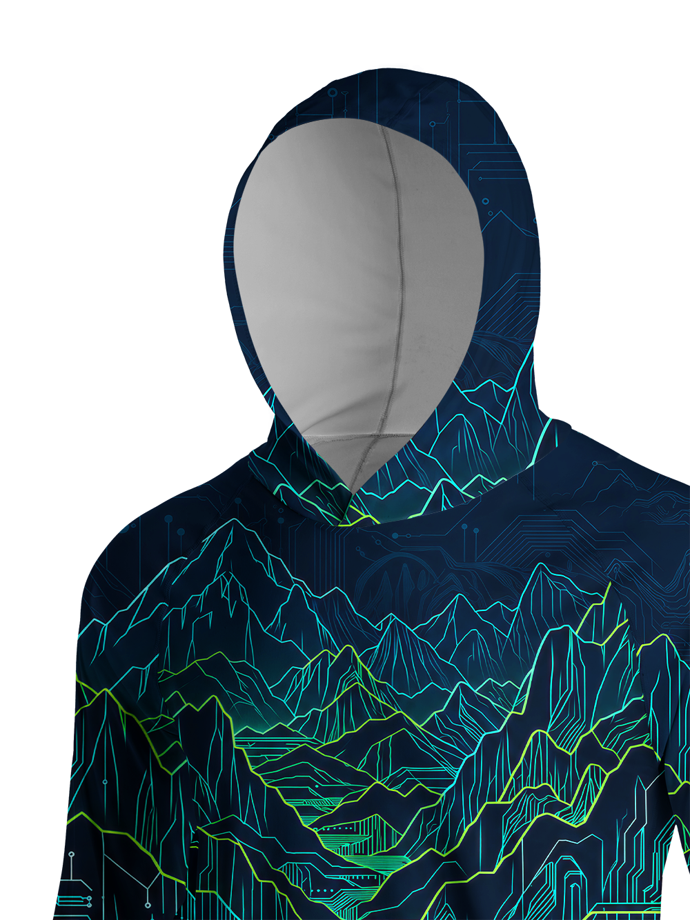 Orionride Cyber Summit Long Sleeve Cycling Hoodie Shirt
