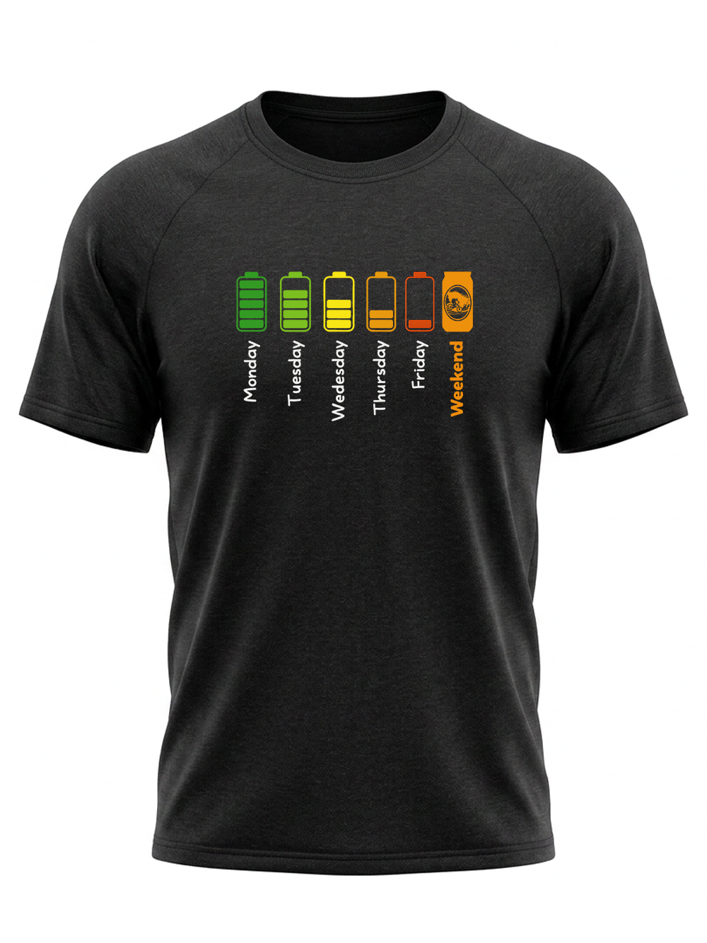 Orionride Fully Charged Short Sleeves Quick-Dry Training T-Shirt