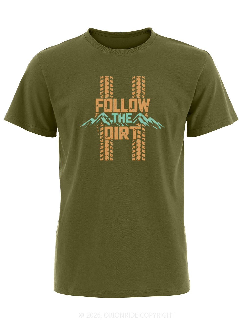 Orionride Follow The Dirt Short Sleeves Bike T-Shirt