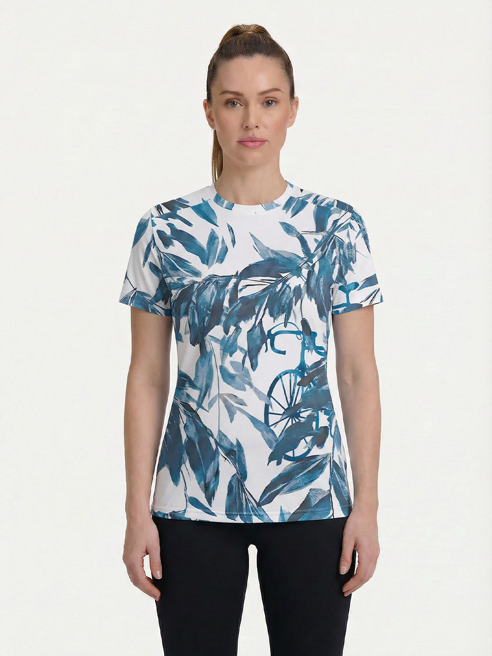 Orionride Ink Bicycle Women's Breathable Short Sleeve T-shirt