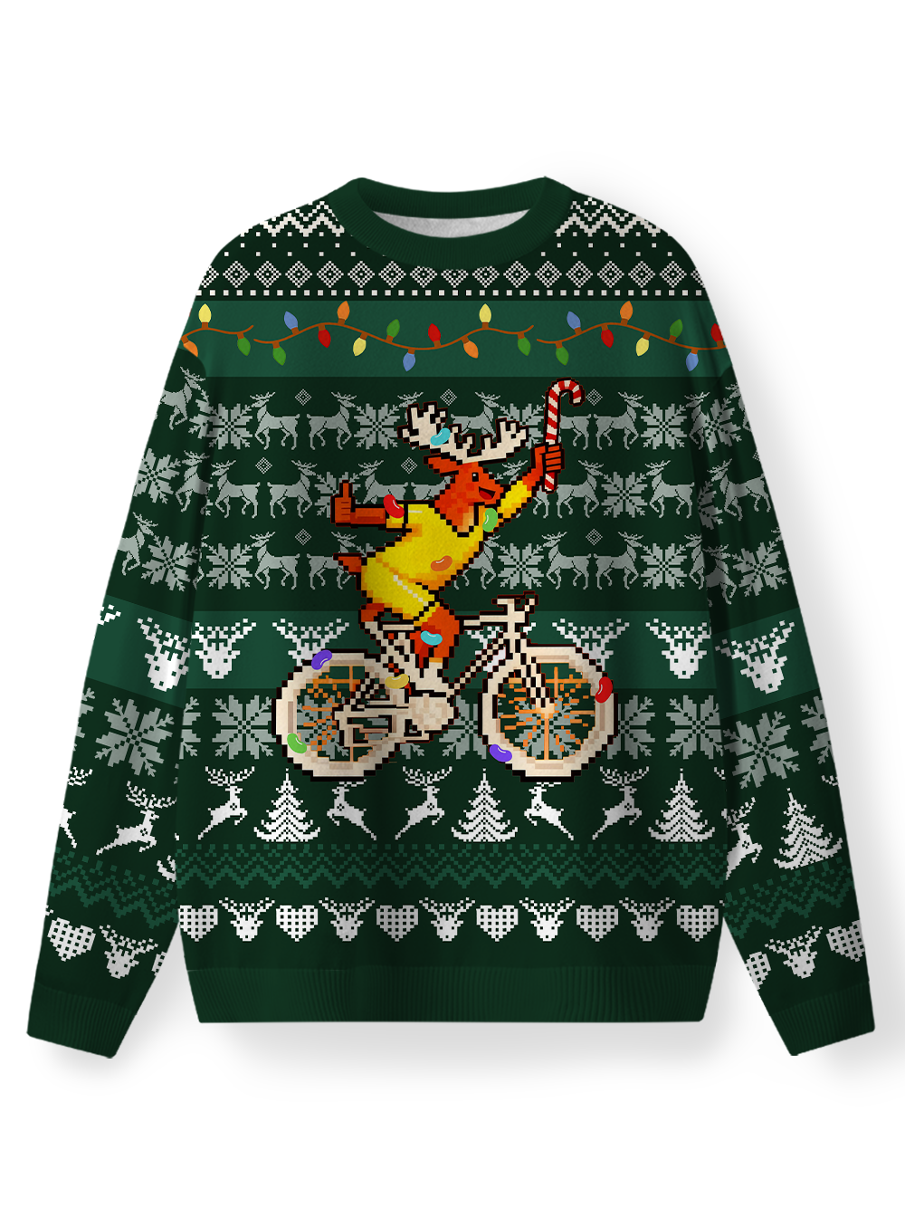 Orionride Happy Reindeer Men's Sweaters