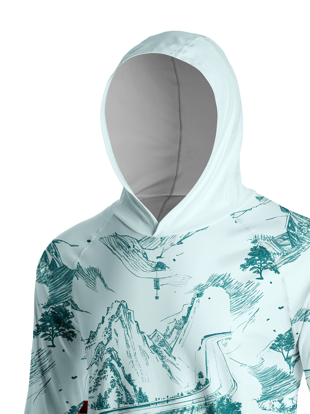 Orionride Road Cycling Long Sleeve Cycling Hoodie Shirt