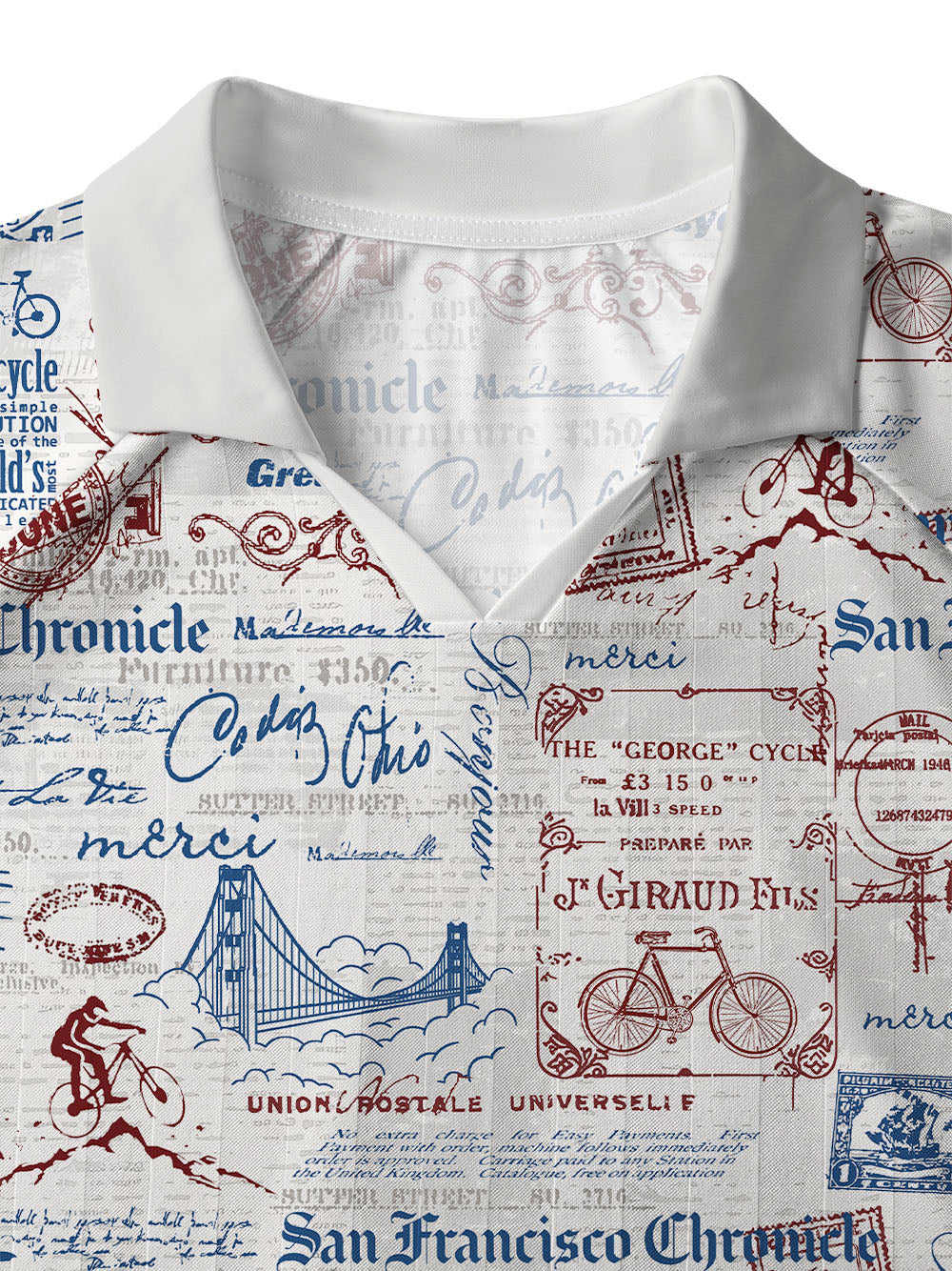 Orionride San Francisco Stories Collar Mesh Jersey