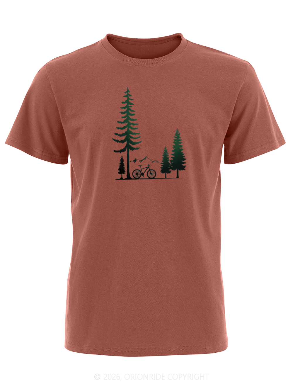 Orionride Parking Under The Tree Short Sleeves Bike T-Shirt