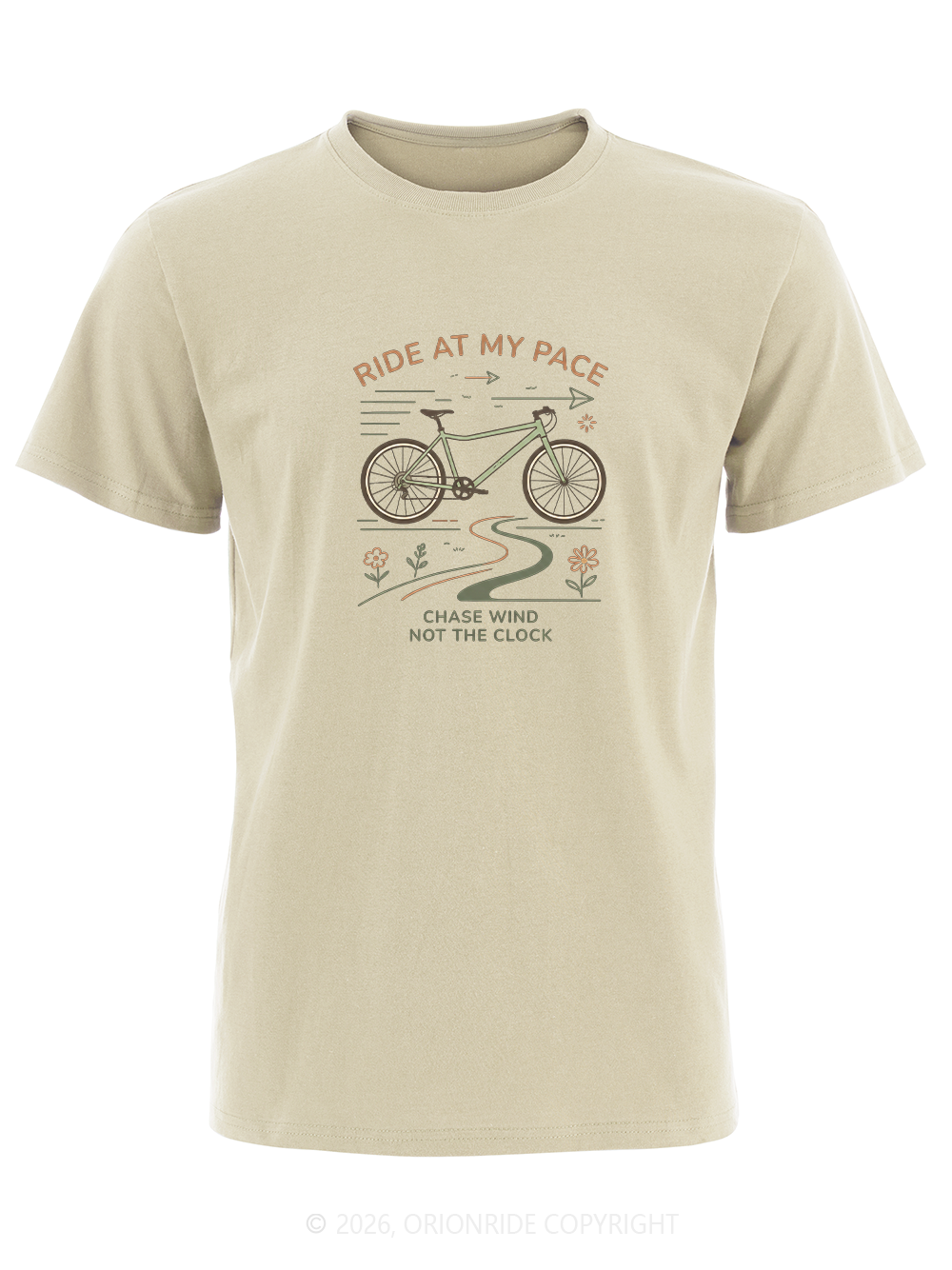 Orionride Wind Pace Ride Short Sleeves Bike T-Shirt